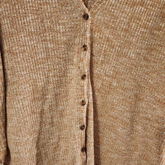 Urban Outfitters Out from Under JoJo thermal button shirt Size S - Picture 3 of 12